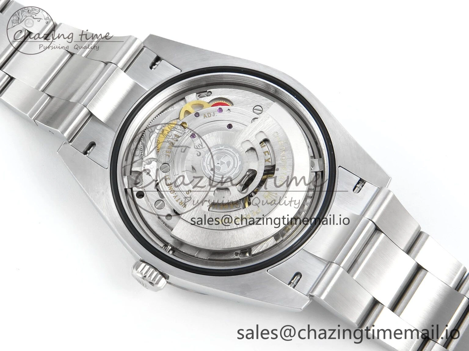 Oyster Perpetual 124300 41mm EWEF Best Edition 904L Steel Red Dial A3230