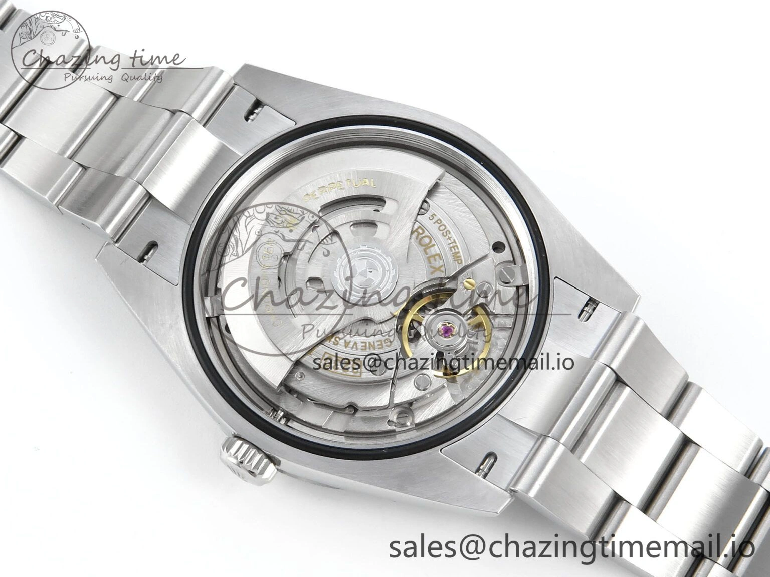 Oyster Perpetual 124300 41mm EWEF Best Edition 904L Steel Red Dial A3230