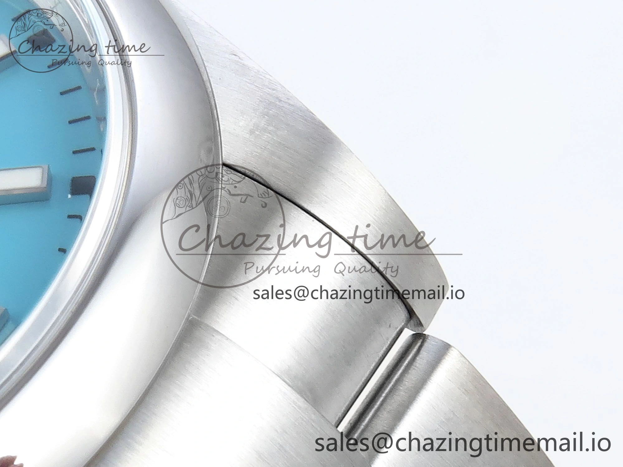 Oyster Perpetual 124300 41mm EWEF Best Edition 904L Steel Tiffany Blue Dial A3230