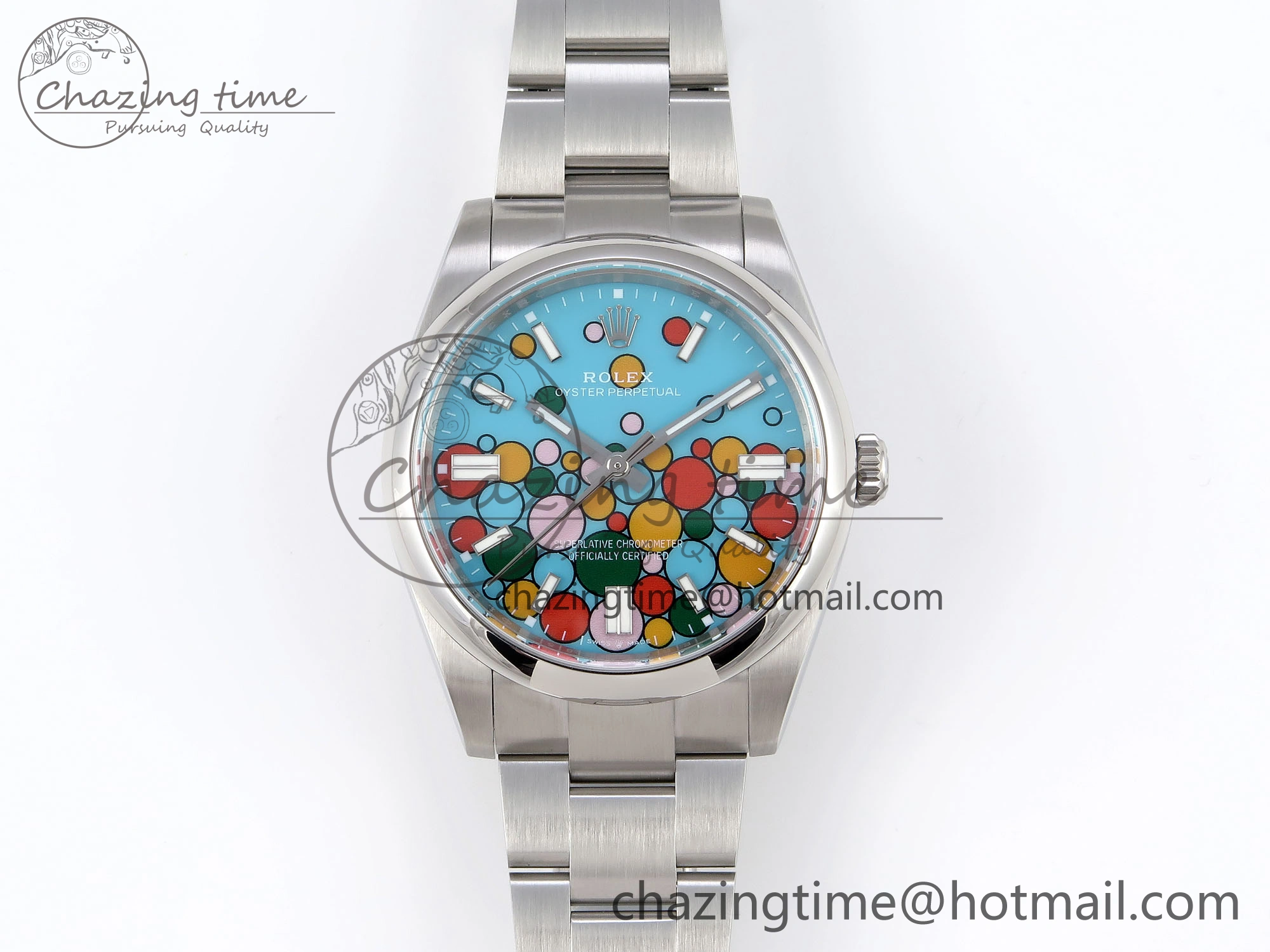 Oyster Perpetual 124300 41mm EWF 1:1 Best Edition 316L Steel Celebration Dial A3230