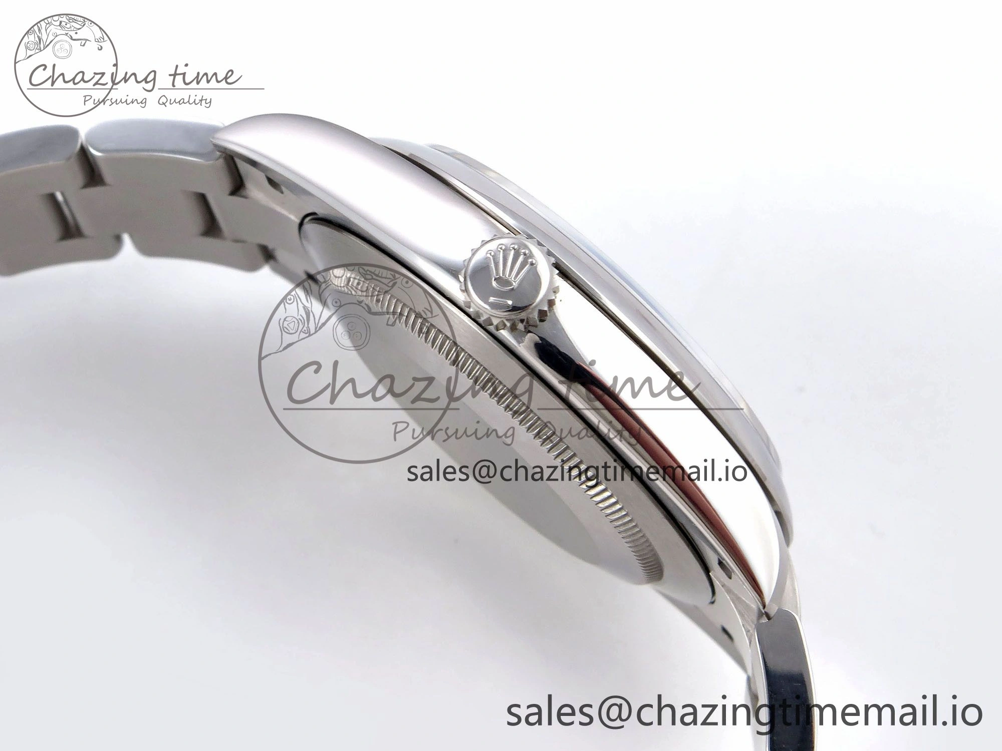Oyster Perpetual 124300 41mm VSF 1:1 Best Edition 904L Steel Black Dial VS3235