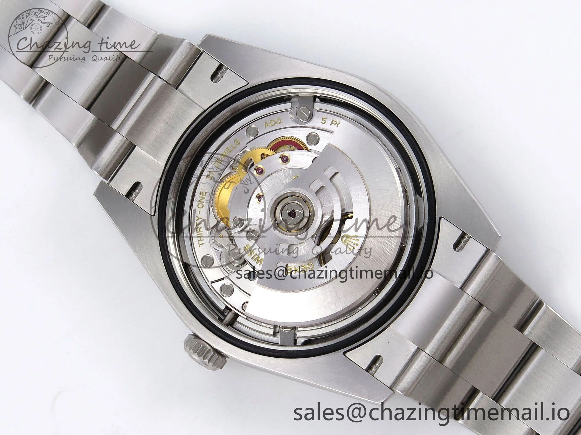 Oyster Perpetual 124300 41mm VSF 1:1 Best Edition 904L Steel Black Dial VS3235