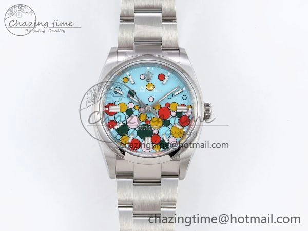 Oyster Perpetual 124300 41mm VSF 1:1 Best Edition 904L Steel Celebration Dial VS3235