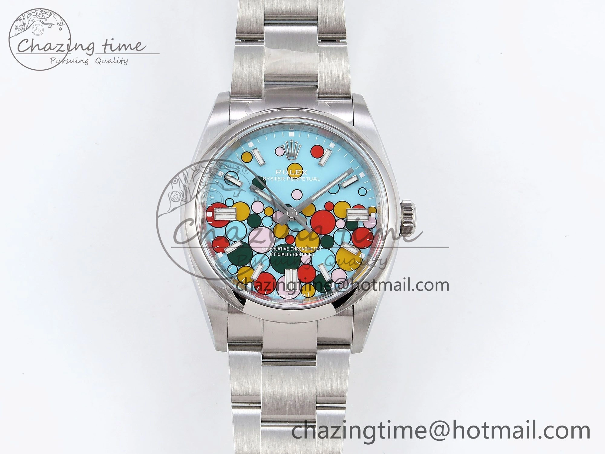 Oyster Perpetual 124300 41mm VSF 1:1 Best Edition 904L Steel Celebration Dial VS3235
