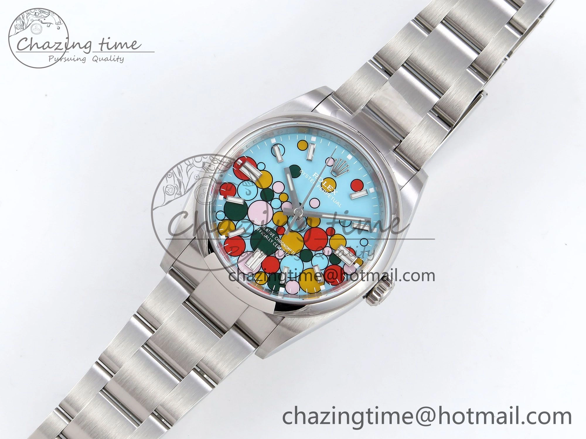 Oyster Perpetual 124300 41mm VSF 1:1 Best Edition 904L Steel Celebration Dial VS3235