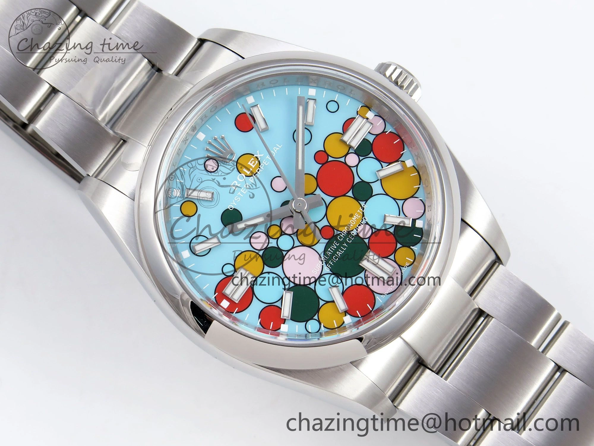Oyster Perpetual 124300 41mm VSF 1:1 Best Edition 904L Steel Celebration Dial VS3235