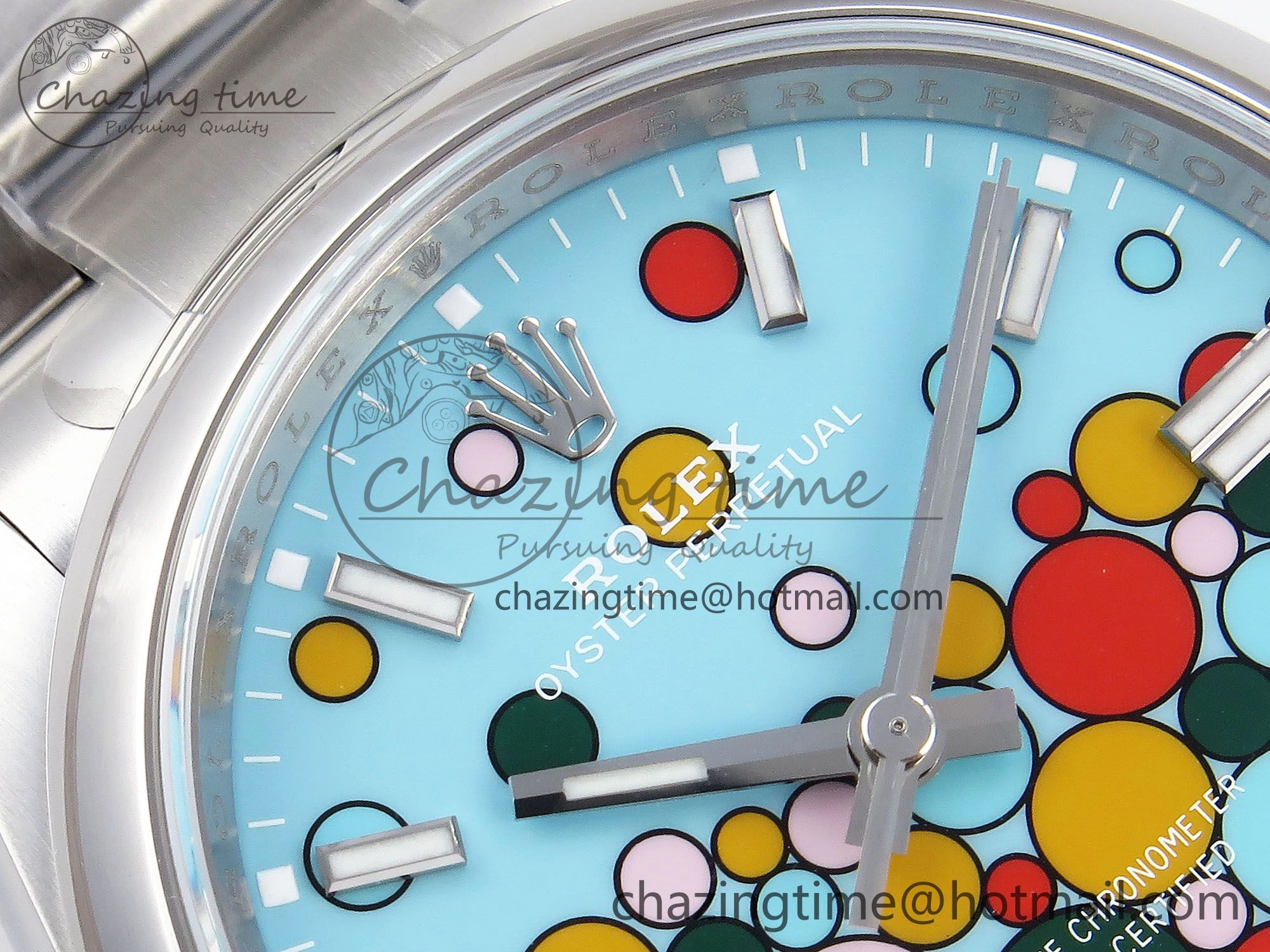 Oyster Perpetual 124300 41mm VSF 1:1 Best Edition 904L Steel Celebration Dial VS3235