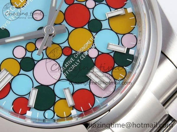 Oyster Perpetual 124300 41mm VSF 1:1 Best Edition 904L Steel Celebration Dial VS3235