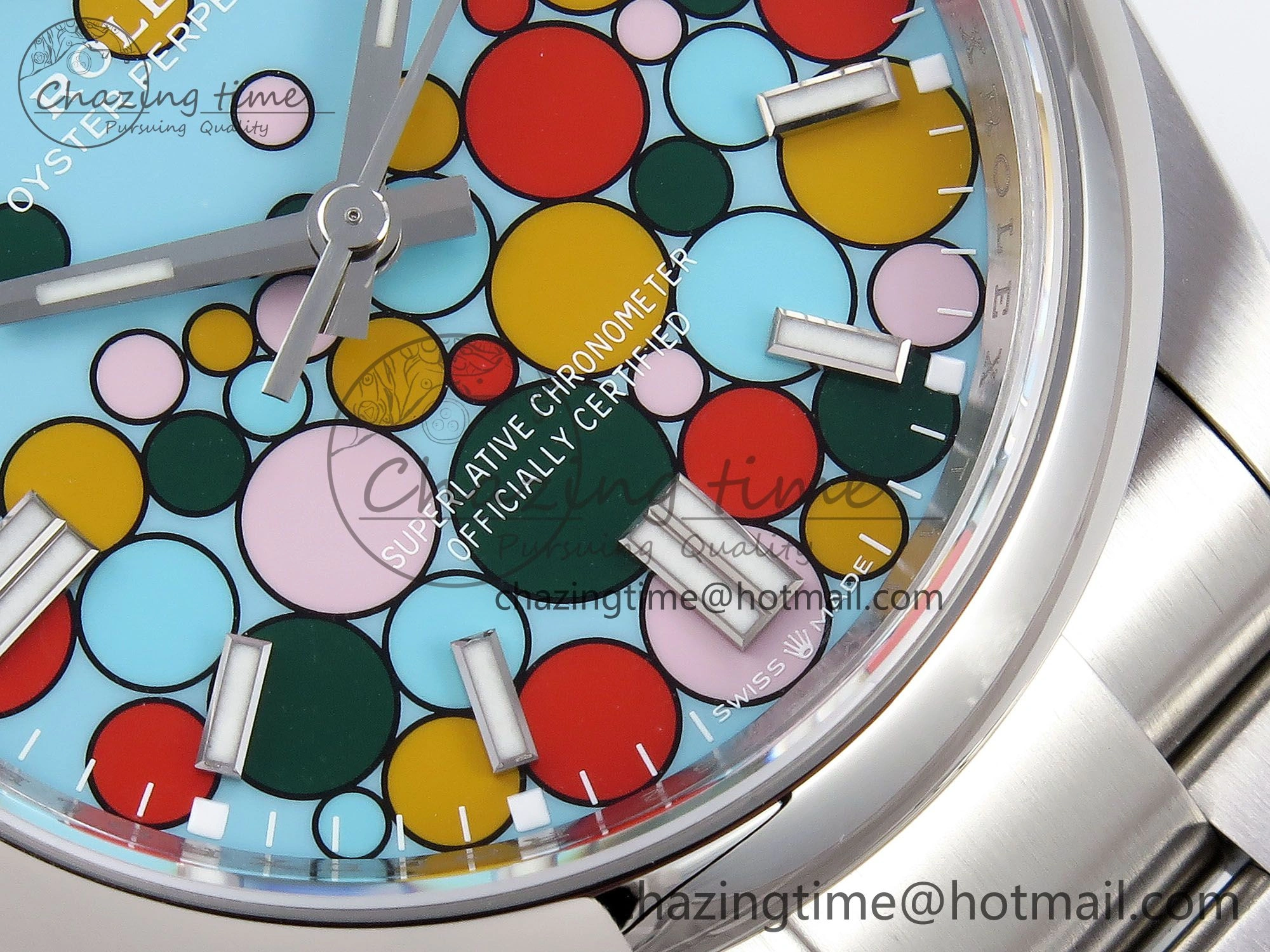 Oyster Perpetual 124300 41mm VSF 1:1 Best Edition 904L Steel Celebration Dial VS3235