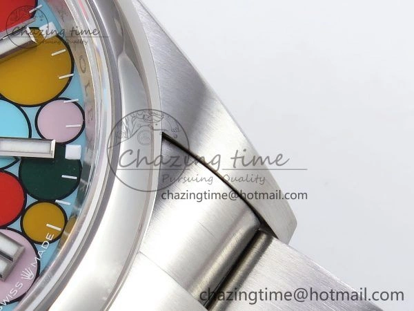 Oyster Perpetual 124300 41mm VSF 1:1 Best Edition 904L Steel Celebration Dial VS3235