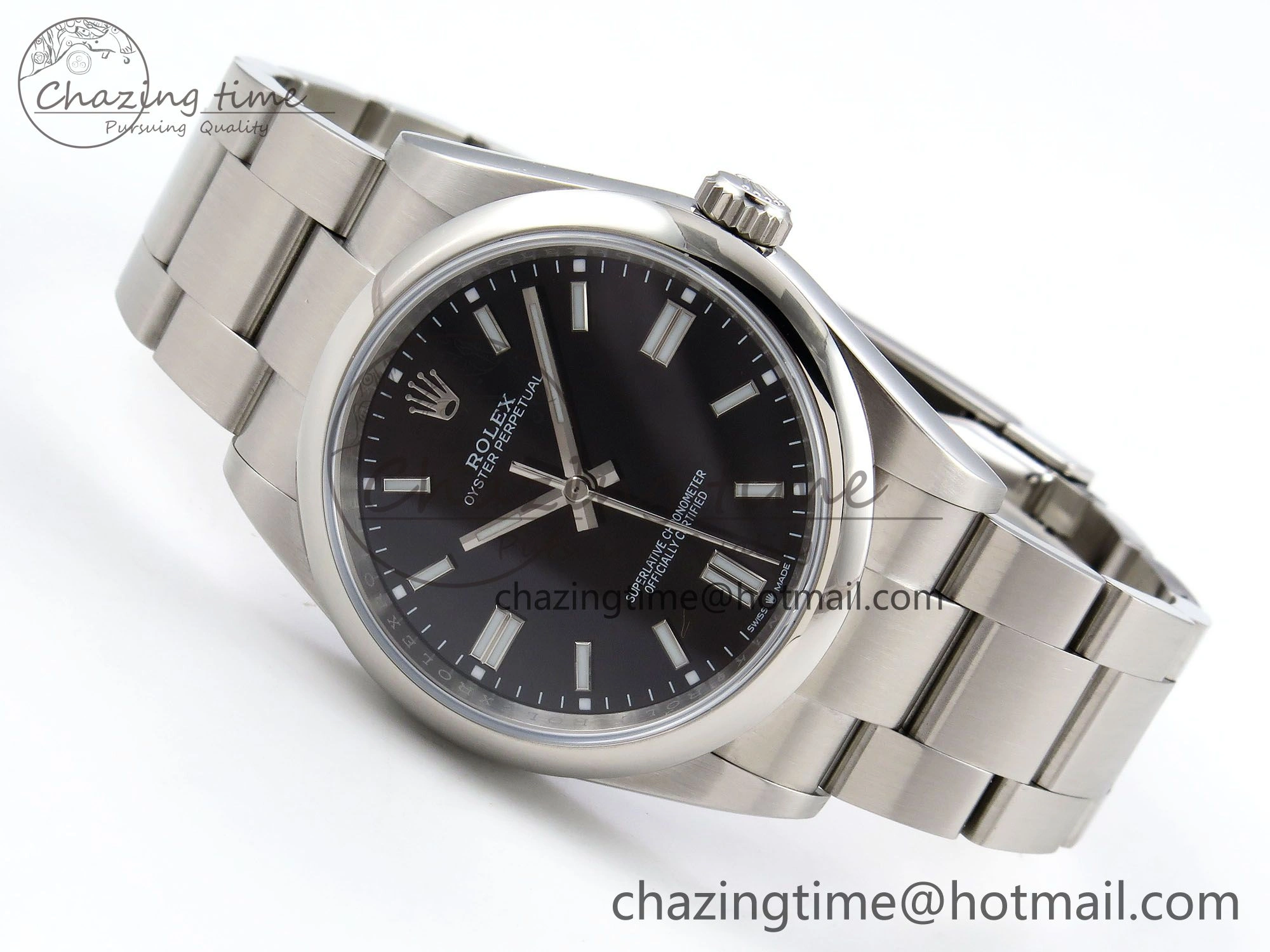 Oyster Perpetual 126000 36mm APF 1:1 Best Edition 904L Steel Black Dial VR3230