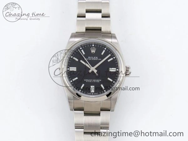 Oyster Perpetual 126000 36mm APF 1:1 Best Edition 904L Steel Black Dial VR3230