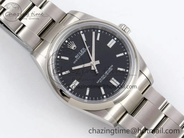 Oyster Perpetual 126000 36mm APF 1:1 Best Edition 904L Steel Black Dial VR3230