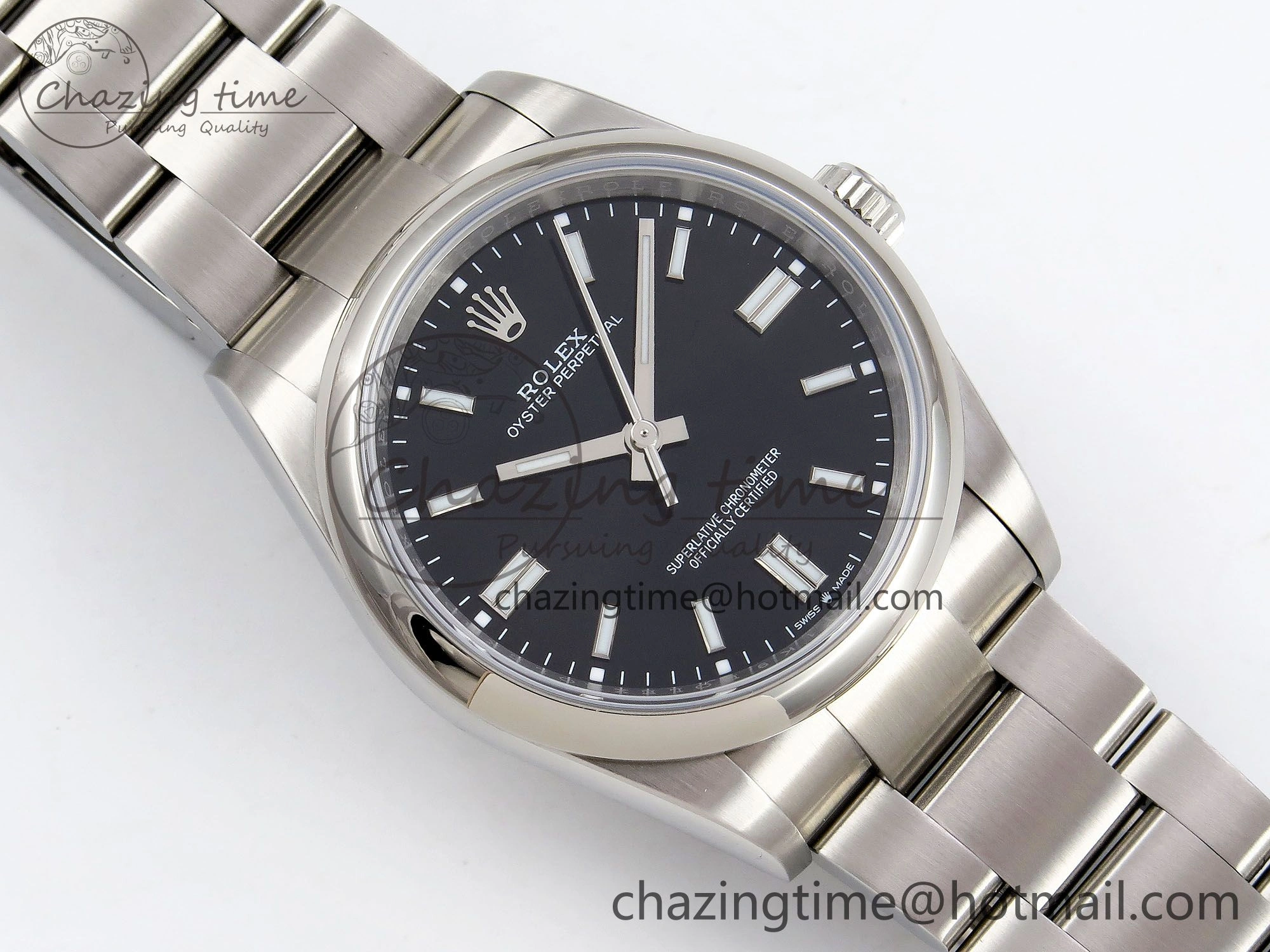 Oyster Perpetual 126000 36mm APF 1:1 Best Edition 904L Steel Black Dial VR3230