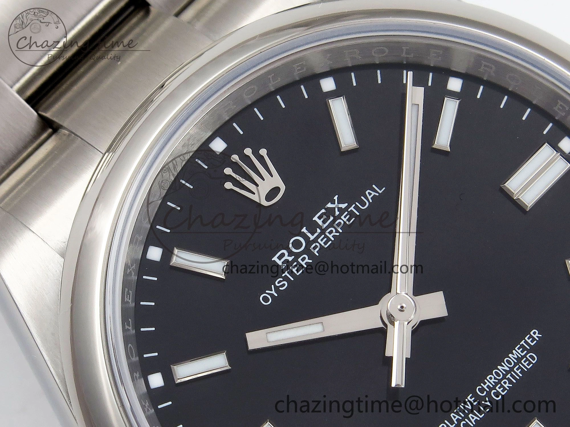 Oyster Perpetual 126000 36mm APF 1:1 Best Edition 904L Steel Black Dial VR3230