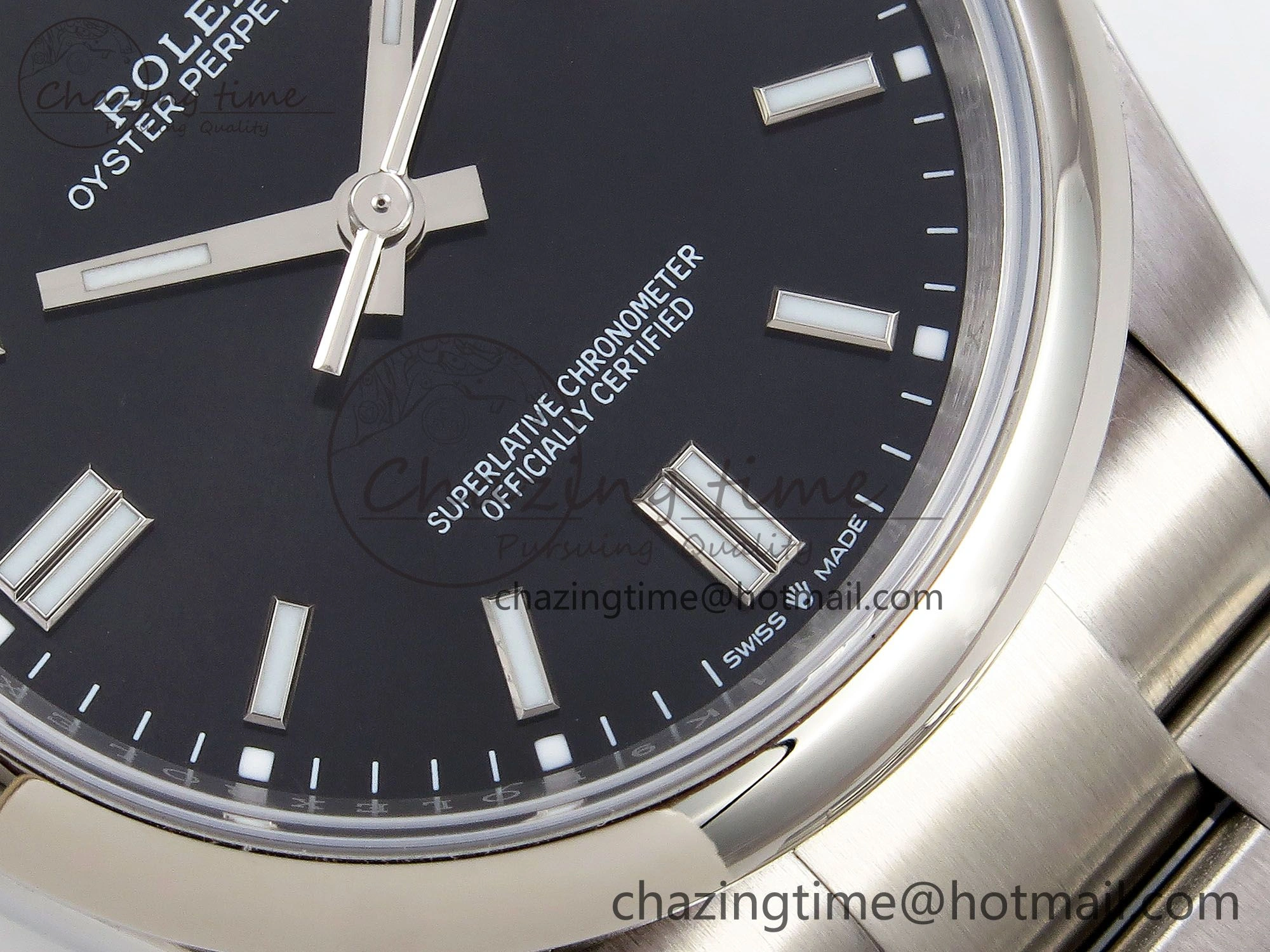Oyster Perpetual 126000 36mm APF 1:1 Best Edition 904L Steel Black Dial VR3230