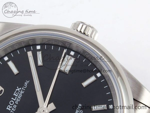 Oyster Perpetual 126000 36mm APF 1:1 Best Edition 904L Steel Black Dial VR3230