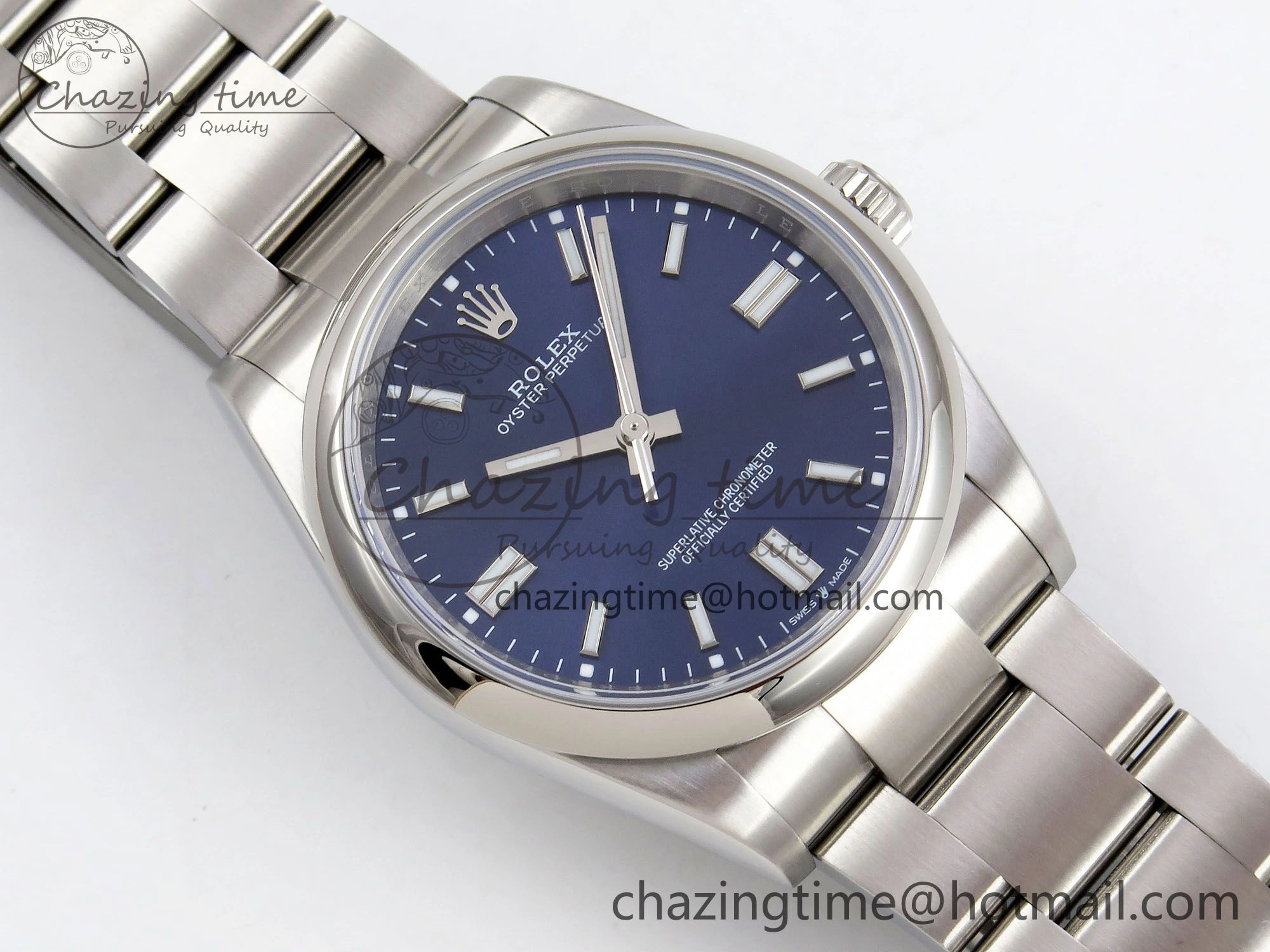 Oyster Perpetual 126000 36mm APF 1:1 Best Edition 904L Steel Blue Dial VR3230