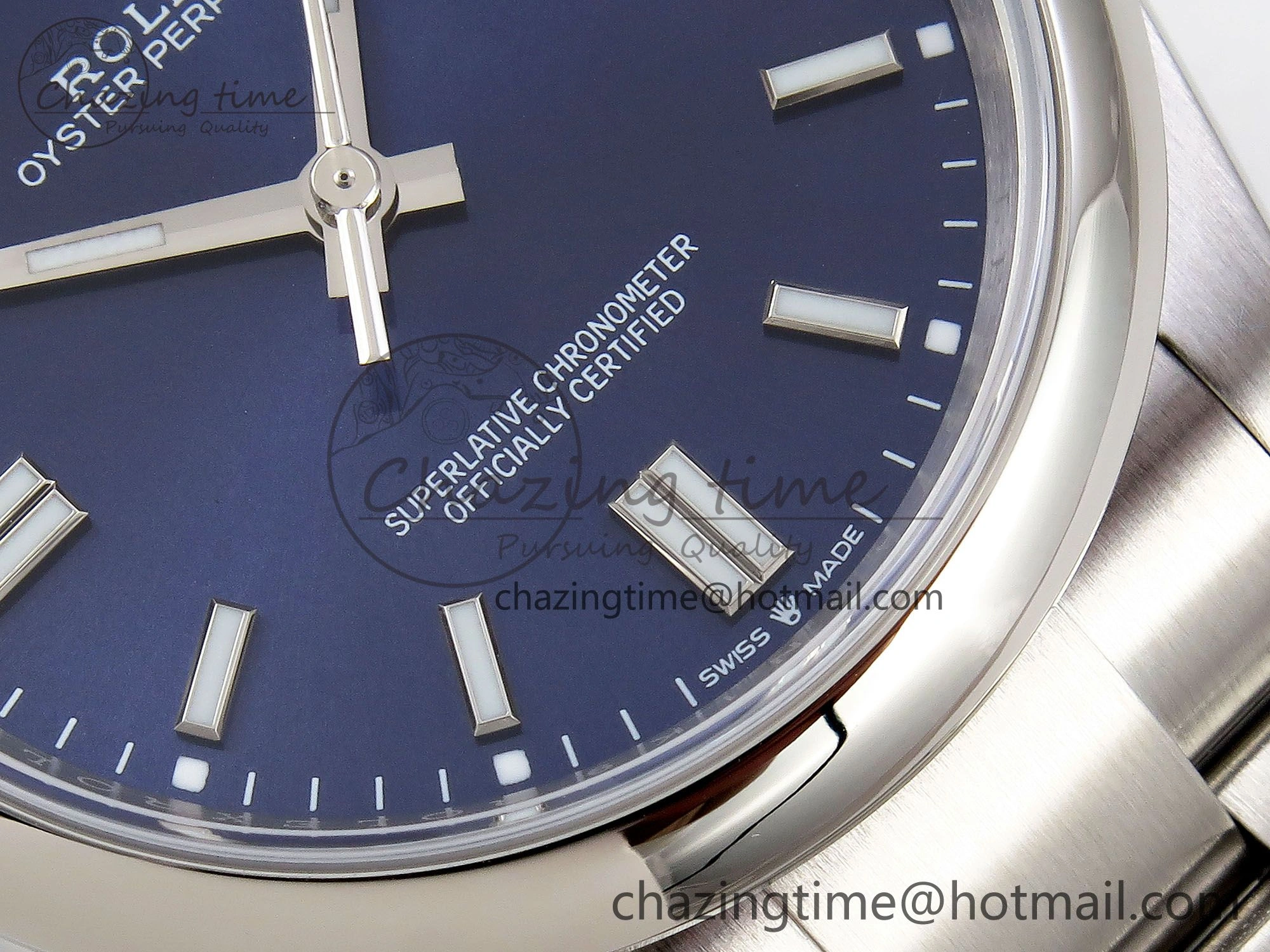 Oyster Perpetual 126000 36mm APF 1:1 Best Edition 904L Steel Blue Dial VR3230