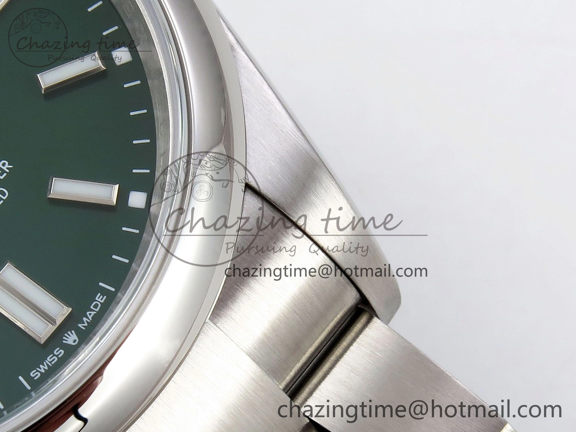 Oyster Perpetual 126000 36mm APF 1:1 Best Edition 904L Steel Green Dial VR3230