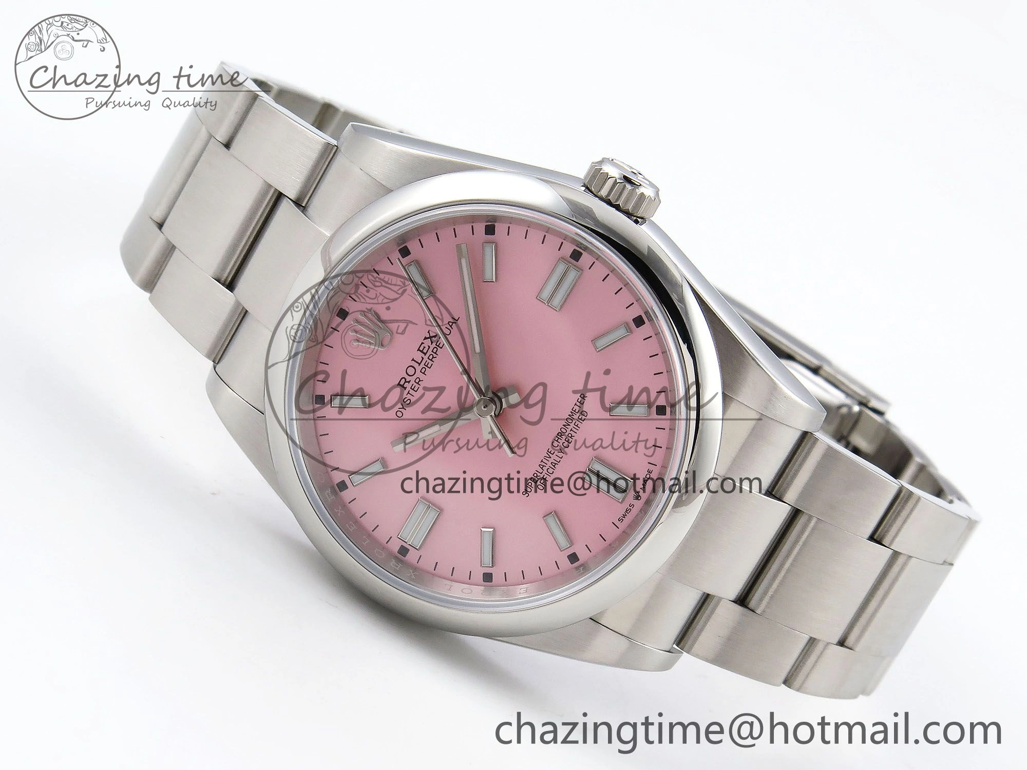 Oyster Perpetual 126000 36mm APF 1:1 Best Edition 904L Steel Pink Dial VR3230