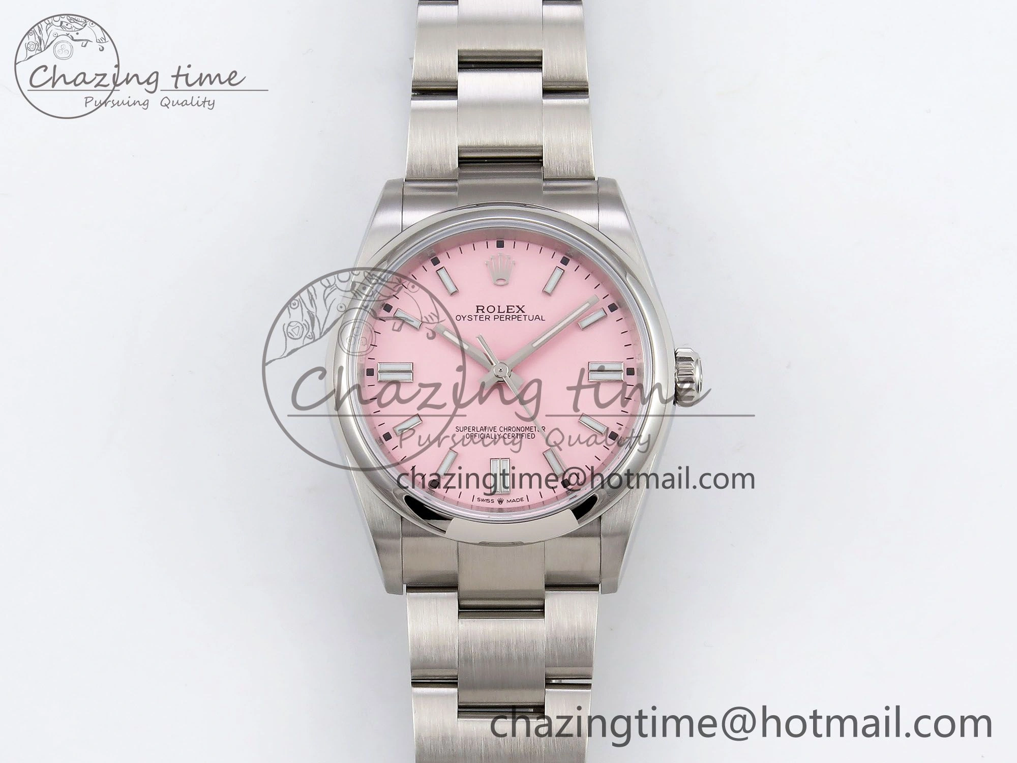 Oyster Perpetual 126000 36mm APF 1:1 Best Edition 904L Steel Pink Dial VR3230