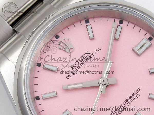 Oyster Perpetual 126000 36mm APF 1:1 Best Edition 904L Steel Pink Dial VR3230