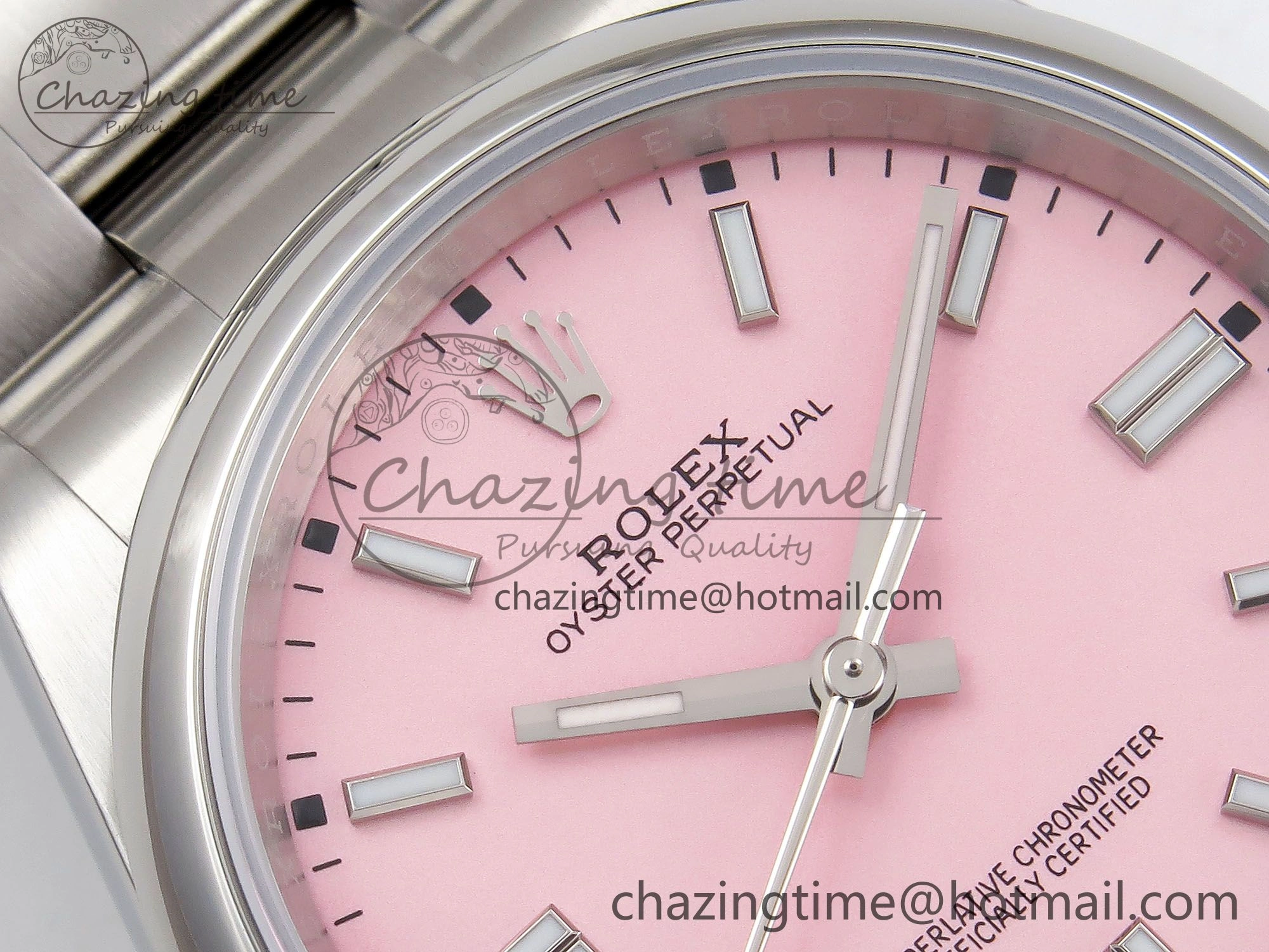 Oyster Perpetual 126000 36mm APF 1:1 Best Edition 904L Steel Pink Dial VR3230
