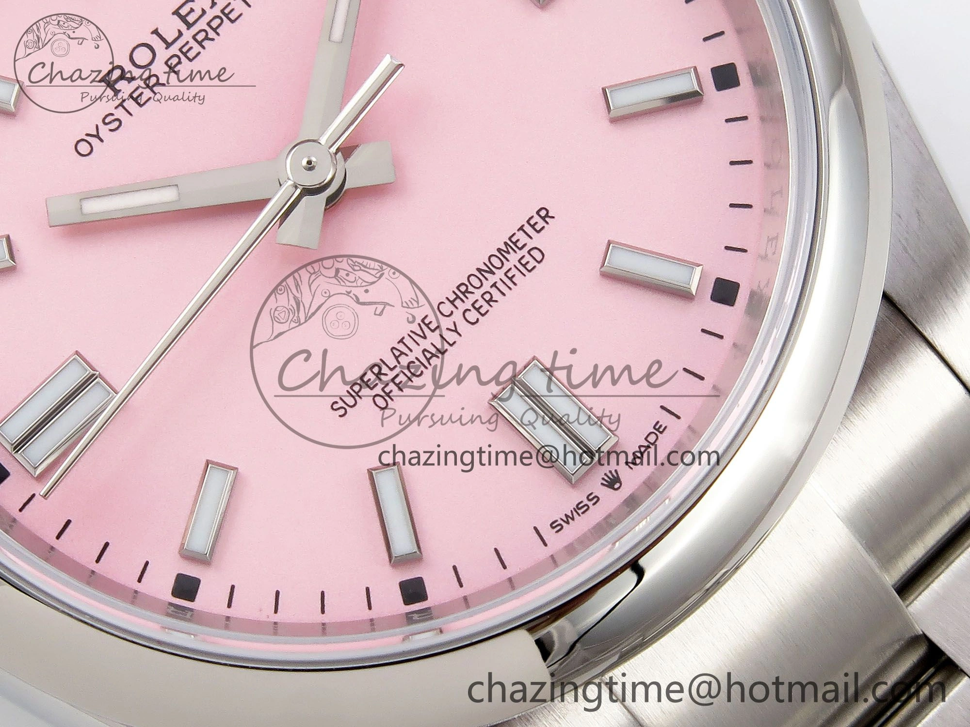 Oyster Perpetual 126000 36mm APF 1:1 Best Edition 904L Steel Pink Dial VR3230