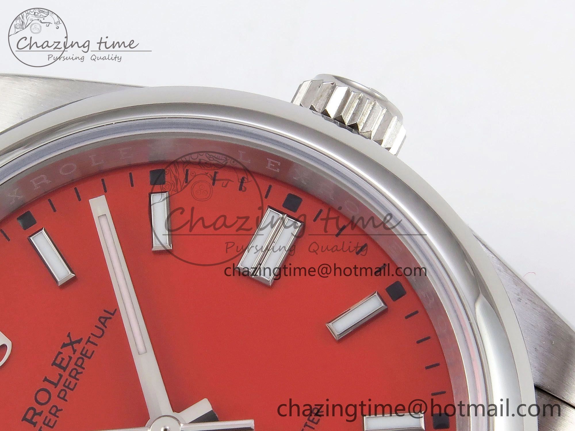 Oyster Perpetual 126000 36mm APF 1:1 Best Edition 904L Steel Red Dial VR3230