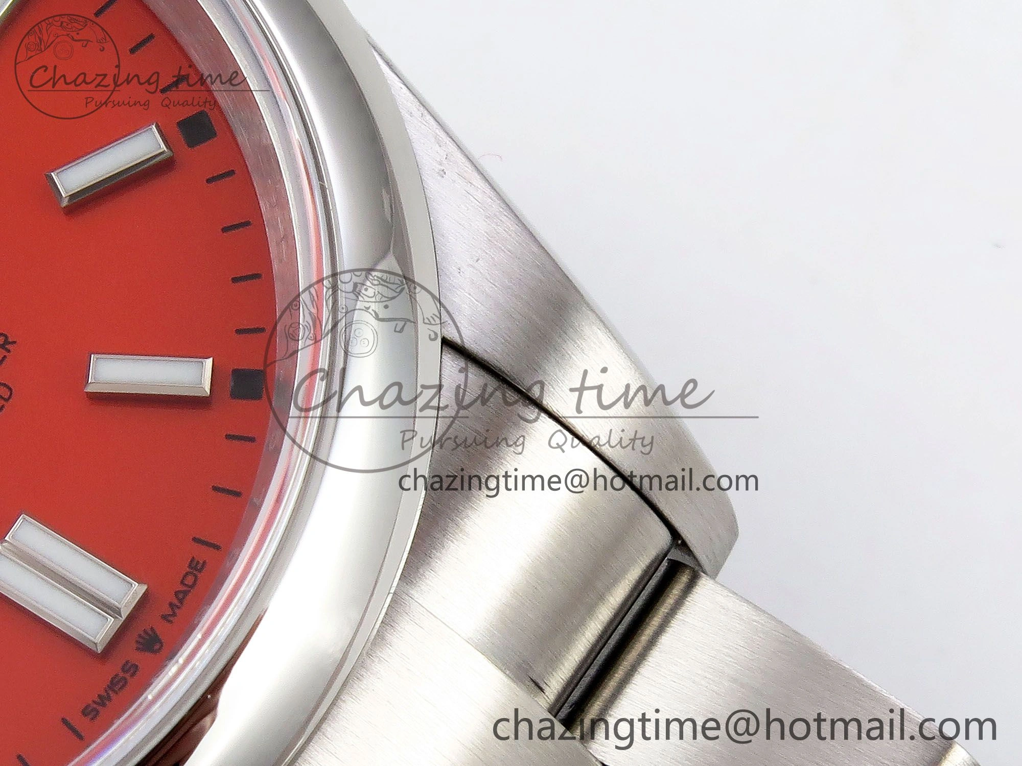 Oyster Perpetual 126000 36mm APF 1:1 Best Edition 904L Steel Red Dial VR3230