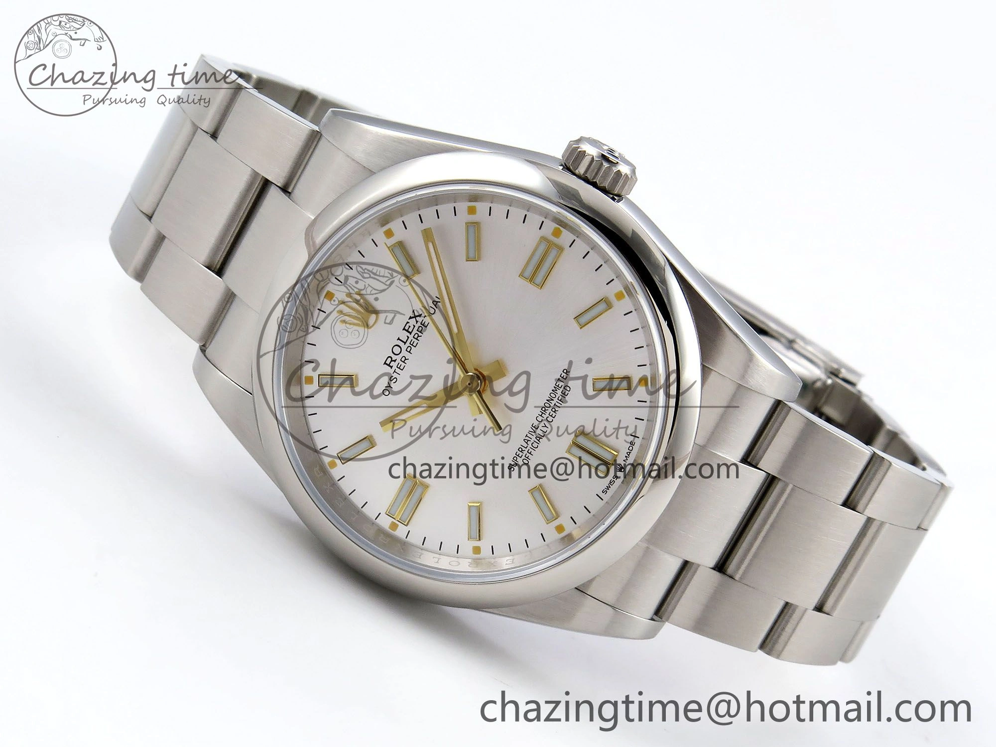 Oyster Perpetual 126000 36mm APF 1:1 Best Edition 904L Steel Silver Dial VR3230