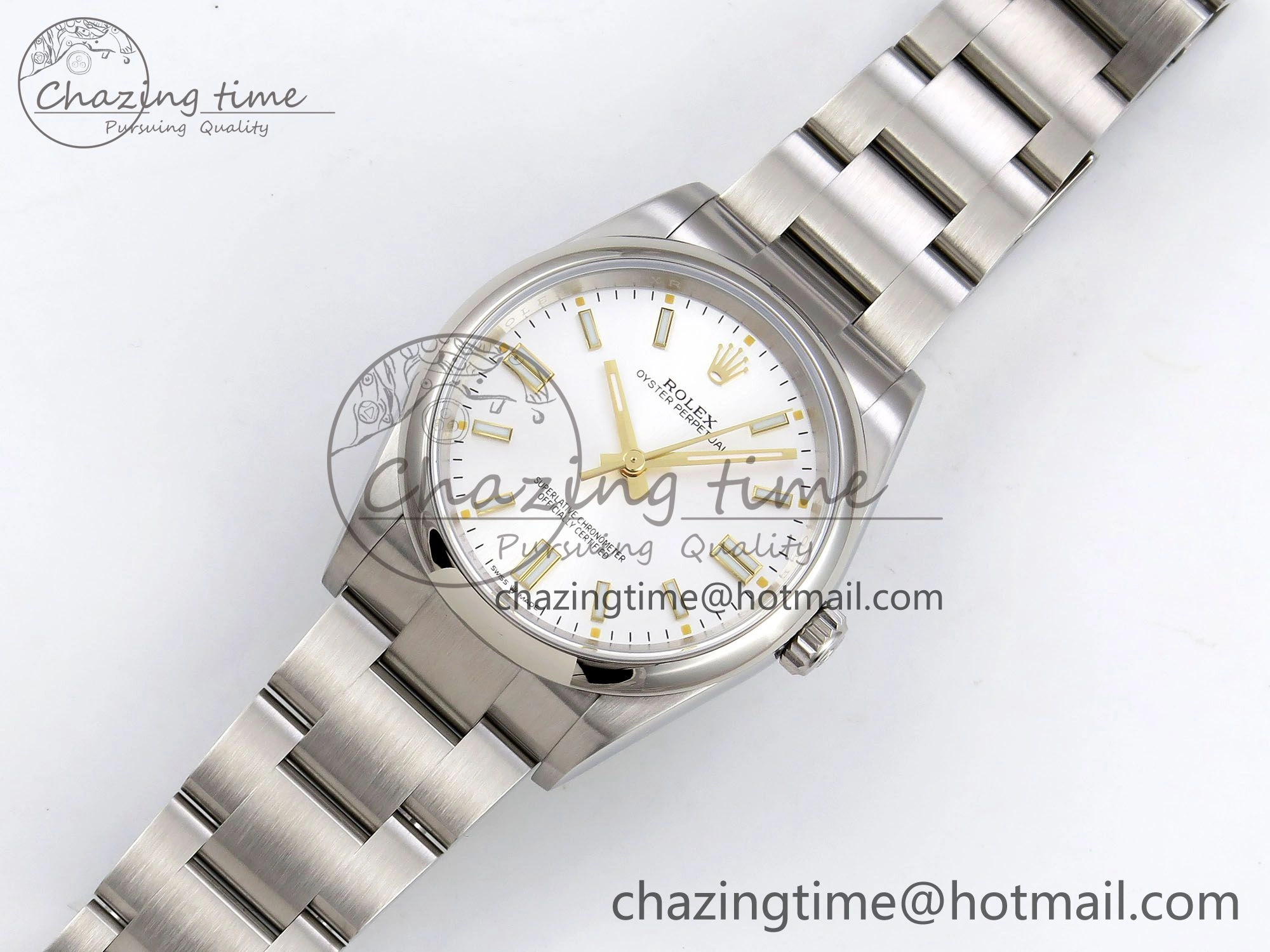Oyster Perpetual 126000 36mm APF 1:1 Best Edition 904L Steel Silver Dial VR3230