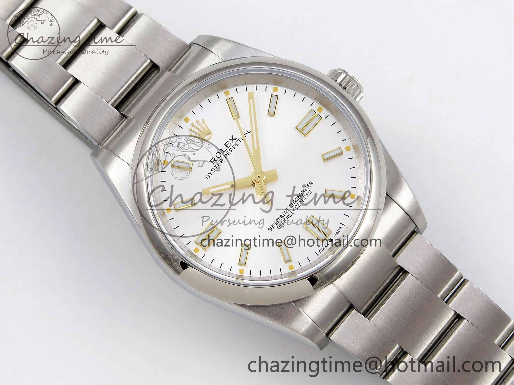 Oyster Perpetual 126000 36mm APF 1:1 Best Edition 904L Steel Silver Dial VR3230