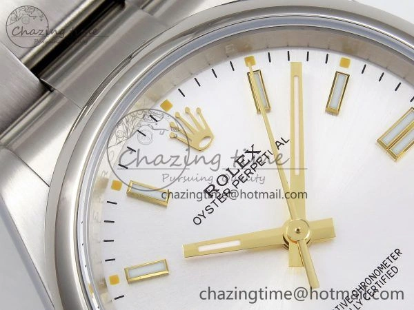 Oyster Perpetual 126000 36mm APF 1:1 Best Edition 904L Steel Silver Dial VR3230