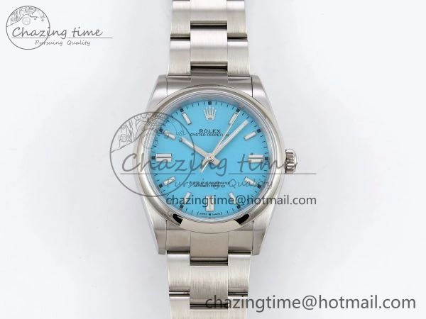 Oyster Perpetual 126000 36mm APF 1:1 Best Edition 904L Steel Tiffany Blue Dial VR3230