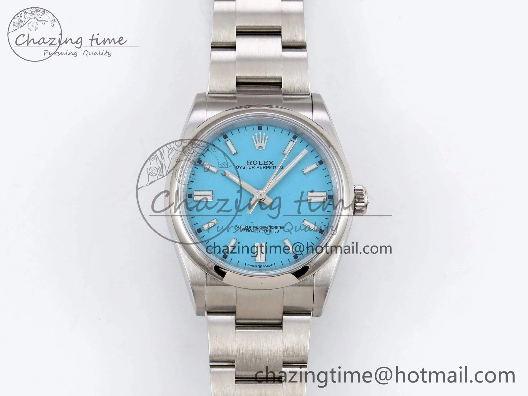 Oyster Perpetual 126000 36mm APF 1:1 Best Edition 904L Steel Tiffany Blue Dial VR3230