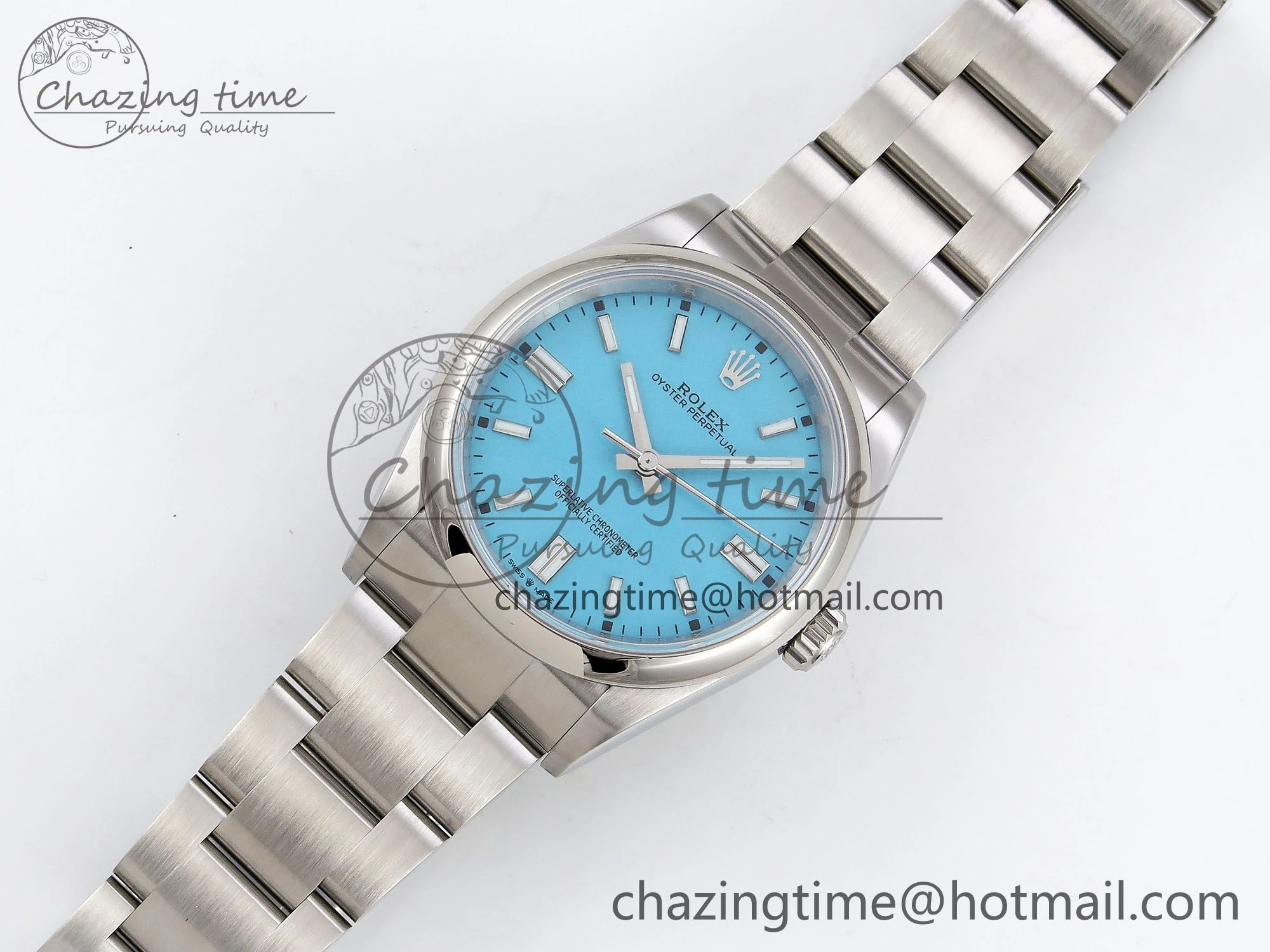 Oyster Perpetual 126000 36mm APF 1:1 Best Edition 904L Steel Tiffany Blue Dial VR3230