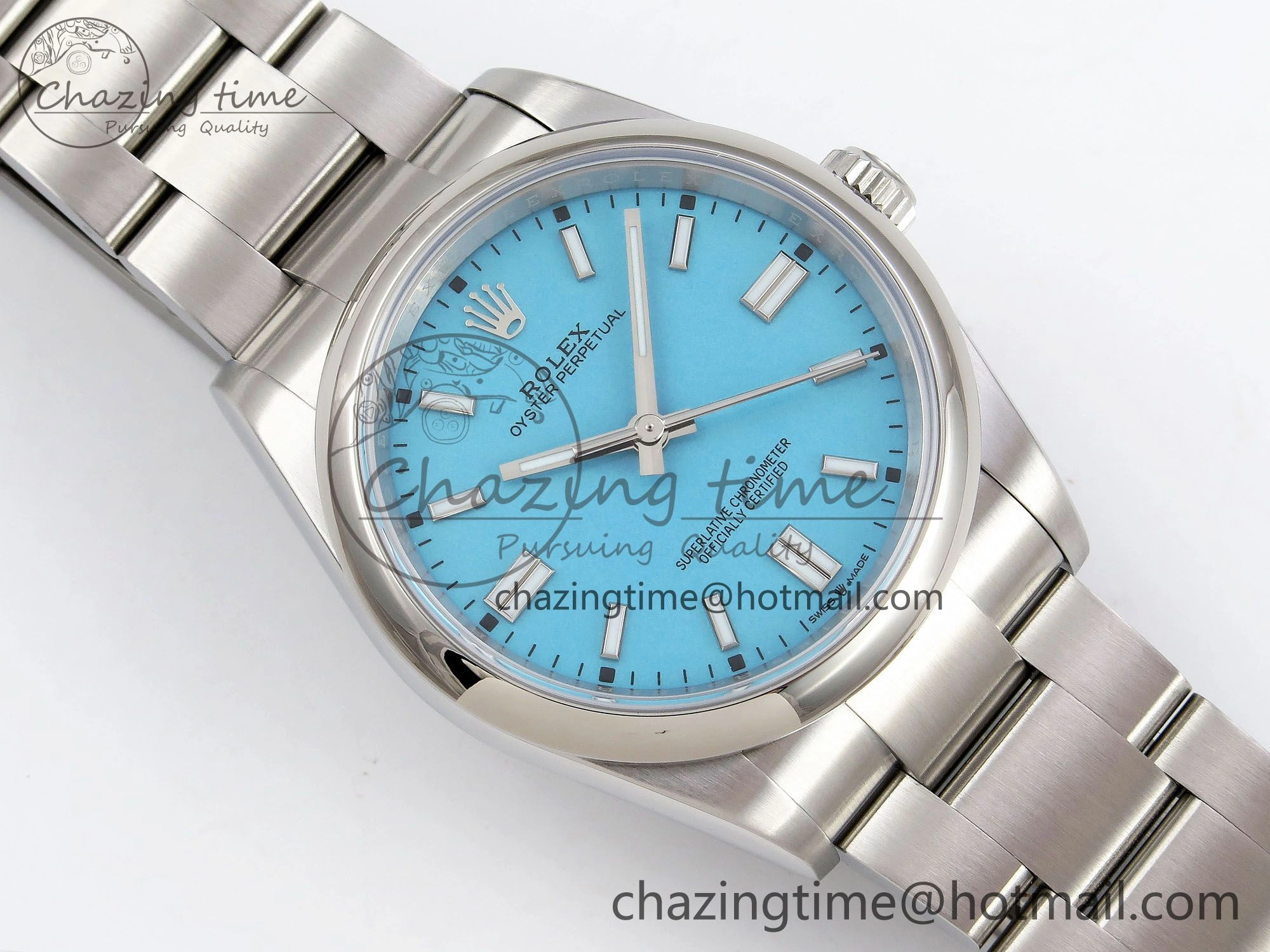 Oyster Perpetual 126000 36mm APF 1:1 Best Edition 904L Steel Tiffany Blue Dial VR3230