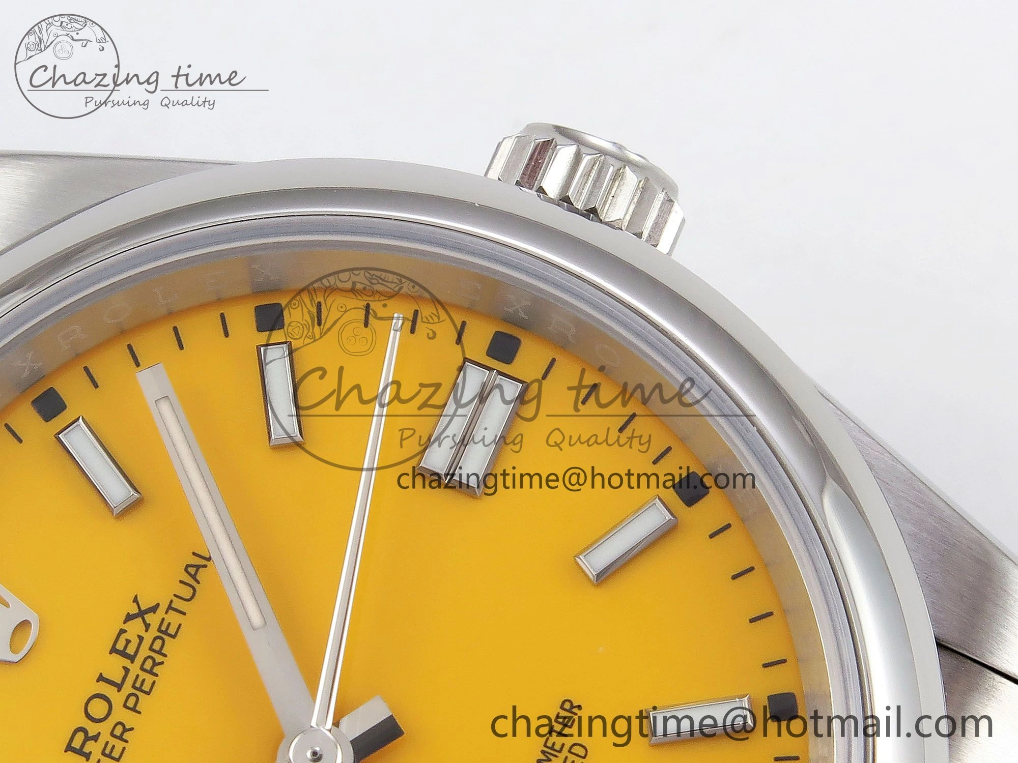 Oyster Perpetual 126000 36mm APF 1:1 Best Edition 904L Steel Yellow Dial VR3230