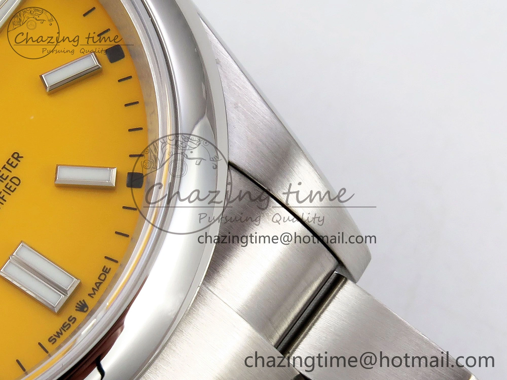Oyster Perpetual 126000 36mm APF 1:1 Best Edition 904L Steel Yellow Dial VR3230