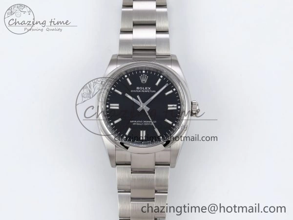 Oyster Perpetual 126000 36mm Clean 1:1 Best Edition 904L Steel Black Dial VR3230