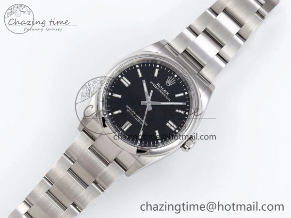 Oyster Perpetual 126000 36mm Clean 1:1 Best Edition 904L Steel Black Dial VR3230