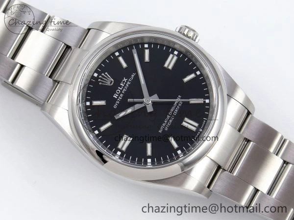 Oyster Perpetual 126000 36mm Clean 1:1 Best Edition 904L Steel Black Dial VR3230