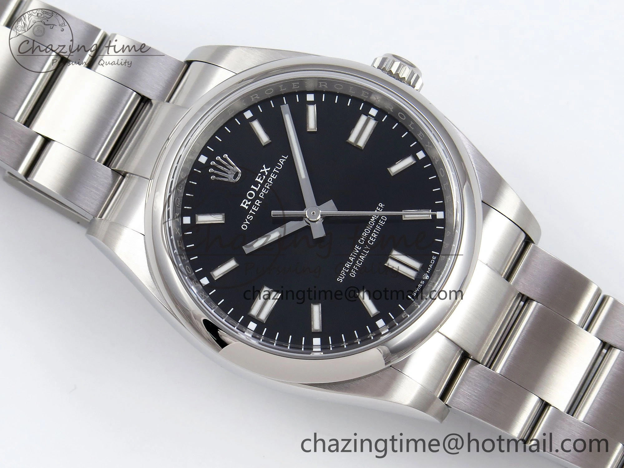 Oyster Perpetual 126000 36mm Clean 1:1 Best Edition 904L Steel Black Dial VR3230