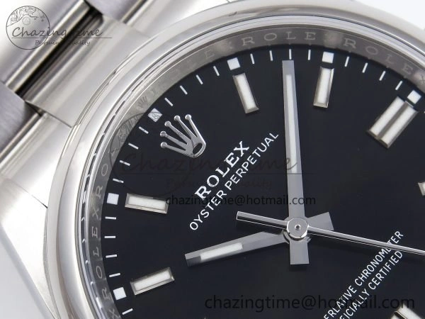 Oyster Perpetual 126000 36mm Clean 1:1 Best Edition 904L Steel Black Dial VR3230