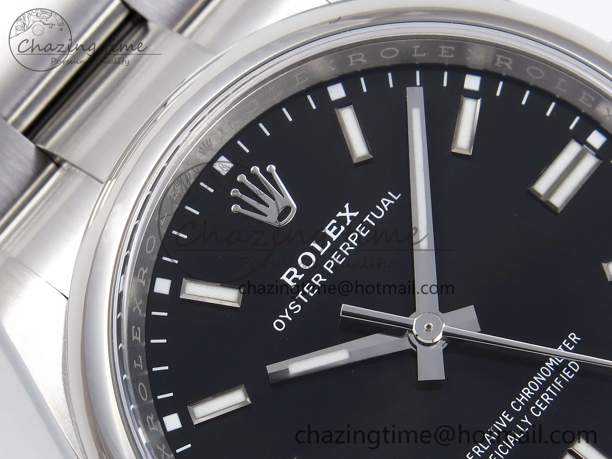 Oyster Perpetual 126000 36mm Clean 1:1 Best Edition 904L Steel Black Dial VR3230