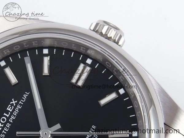 Oyster Perpetual 126000 36mm Clean 1:1 Best Edition 904L Steel Black Dial VR3230