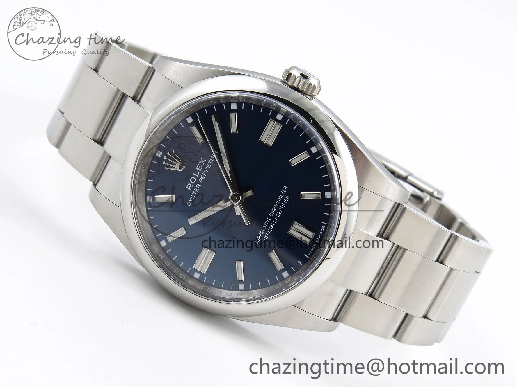 Oyster Perpetual 126000 36mm Clean 1:1 Best Edition 904L Steel Deep Blue Dial VR3230