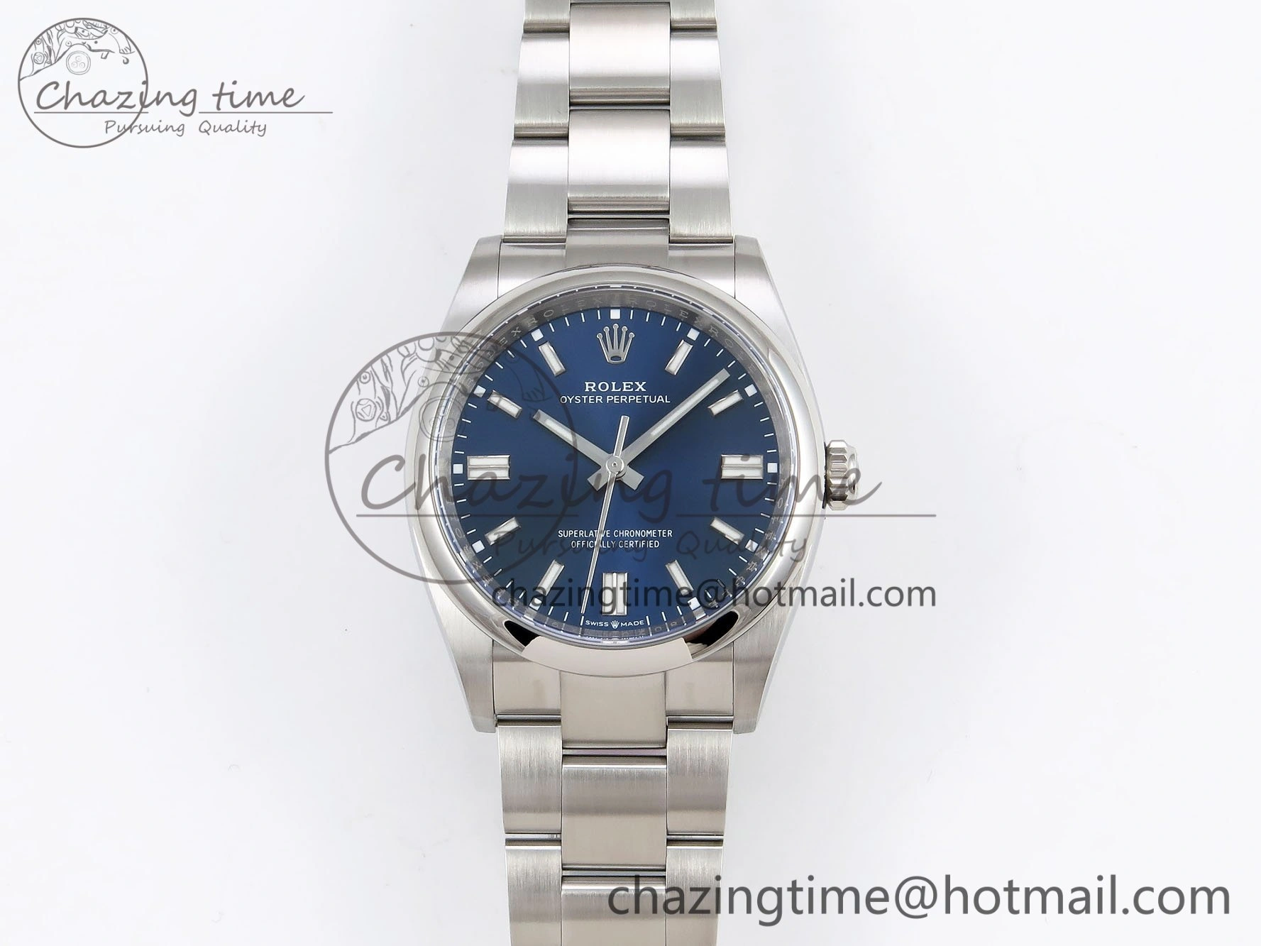 Oyster Perpetual 126000 36mm Clean 1:1 Best Edition 904L Steel Deep Blue Dial VR3230